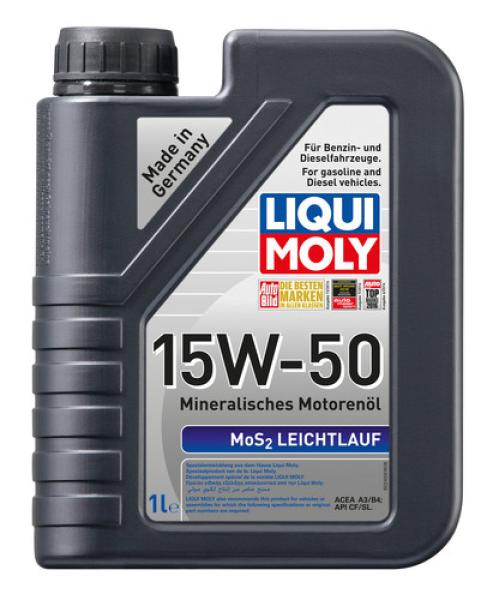 MoS2 Leichtlauf Super Motoroil 15W-50