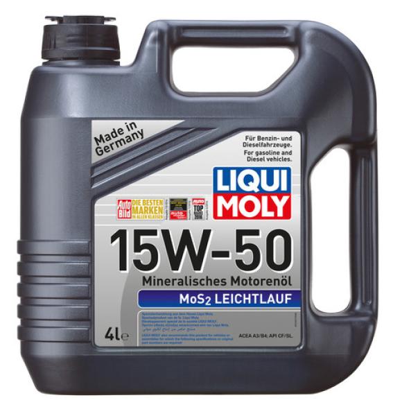 MoS2 Leichtlauf Super Motoroil 15W-50